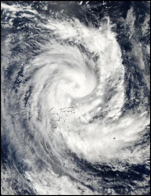 Il ciclone Ami colpisce le Fiji