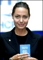 Angelina Jolie Also Has A UN Passport