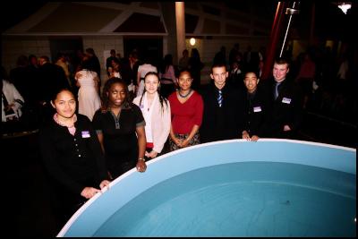 Clean living young
people from around the Pacific and beyond after their
baptism as Jehovah's Witnesses  [From left to right: Ipu
Schmidt; Sara Erhabor; Olivia Hasard; Vitinia Talei; Sean
Brown; Truman Lee; Nelson Scott]