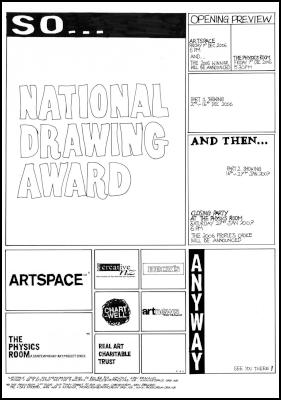 National Drawing
Award poster