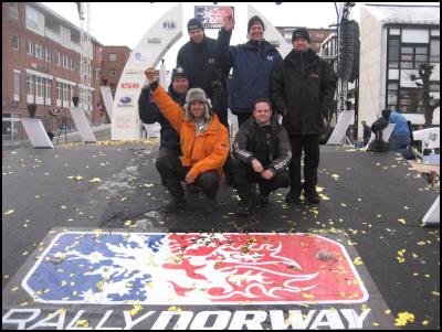Kiwi’s finish in
Norwegian snow event