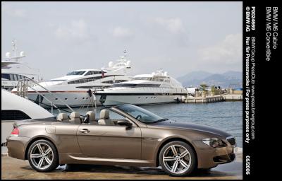 the new BMW M6
Convertible