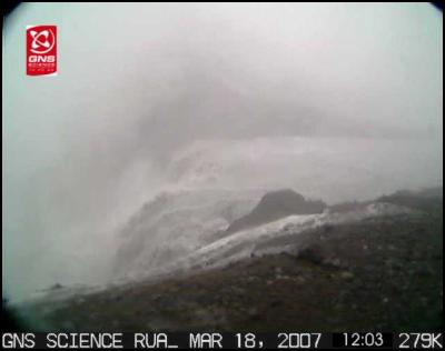 GNS Image: Ruapehu
Crater Lake burst