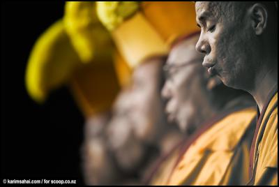 WOMAD New Zealand -
Tibet's Gyuto Monks. Image: Karim Sahai