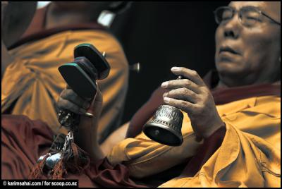 WOMAD New Zealand -
Tibet's Gyuto Monks. Image: Karim Sahai