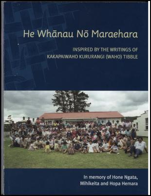published He Whanau
No Maraehara – the story of Apirana Ngata's older brother
Hone, his life, the farm he broke in and lives of his
descendants