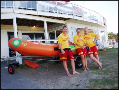 Orewa Surf Life
Saving Club volunteer lifeguards involved in kayak rescue
