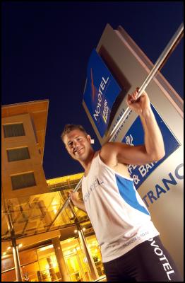 Hamilton javelin
thrower Stuart Farquhar has now qualified for the Beijing
Olympics