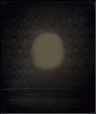 Ben Cauchi  Glowing
Air (Photism), 2007, ambrotype.  Collection of the
artist
