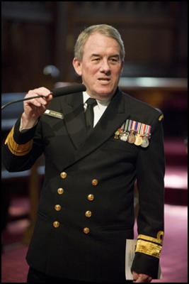 Rear Admiral David
Ledson, Chief of Navy