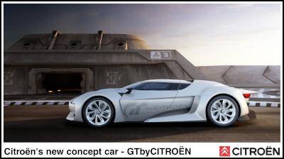 Citroën's new
concept car: GTbyCITROËN