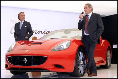 Ferrari President
Luca di Montezemolo and CEO Amedeo Felisa