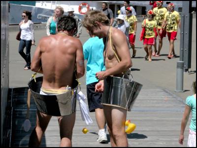 nothing but a bucket,
wellington international rugby sevens
costumes