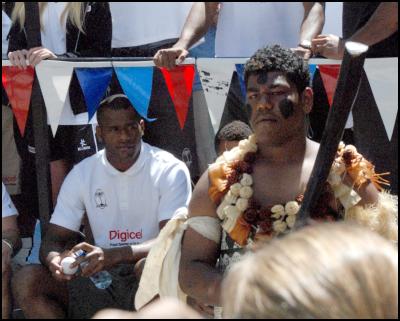 nzi wellington
international rugby sevens, fijian warrior
costume