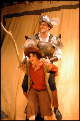 The History Of Cardenio - By William Shakespeare and John and Gary Taylor - Christopher De Sousa Smith as Senor Quesada (Don Quixot) and Kelly Irvine as Sancho