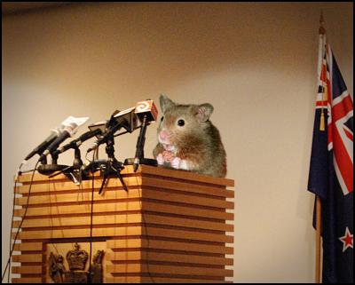 trained hamster prime minister