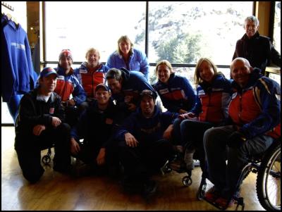 British Disabled
Ski Team, Shotover Canyon Swing