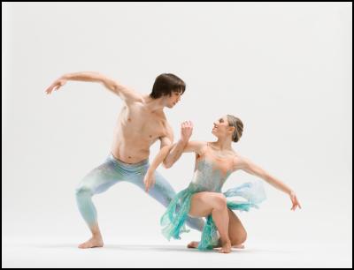 NZ School of Dance
students Nicola Leahey and Robbie Curtis will perform in
this year’s Graduation Season at Te Whaea Theatre. Photo
credit: Stephen A’Court