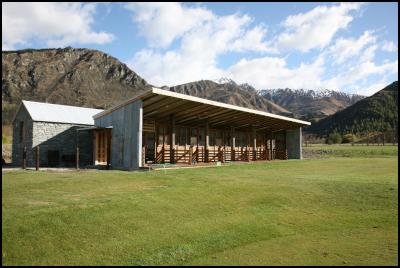 The new Millbrook
Driving Range building
