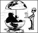 Malcolm Evans cartoon on Copenhagen: Global disparity