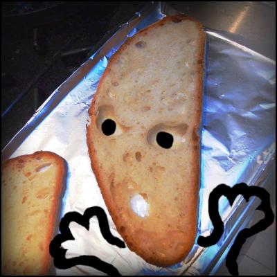 scary folate bread