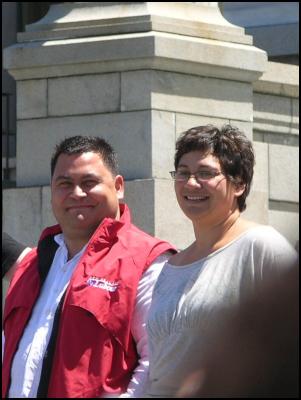 Charles Chauvel and
Meteria Turei