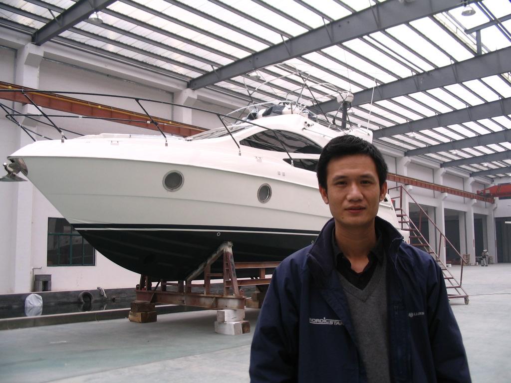 NorthTec boatbuildinggraduate Feng Wei has gone on to establish as 