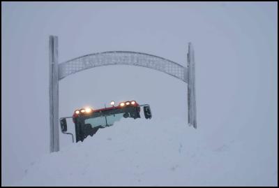 Huge snow dump at
Mt Hutt