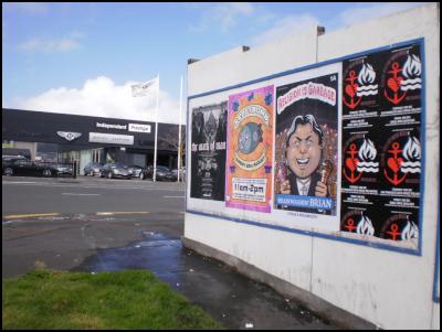 Auckland Religion
is Garbage poster – Brainwashin Brian