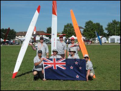 NZ Team at Model Flyer World Championships