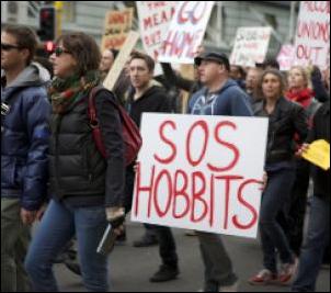 hobbit protest