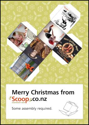 Scoop christmase
card, cut out cube, decoration, scoop images