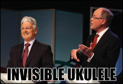 Don Brash, Peter Dunne,
Invisible Ukulele, election, debate, nzvotes, votenz, new
zealand, election 2011