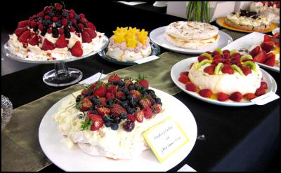 Today's pavlova
competition entries