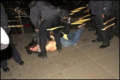 Emir Hodzic -
Police violence on the anniversary of Occupy Wall Street -
Zuccotti Park