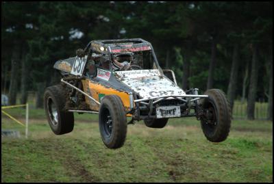 Offroad Racing
Championship Kicks Off - Nick Leahy, who won all four heats
for his class and has a share of top points in the
championship.