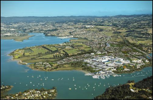 Some seven hectares
of development land up for sale at Hobsonville Point in
Auckland will increase the availability of new home building
sites in the city.