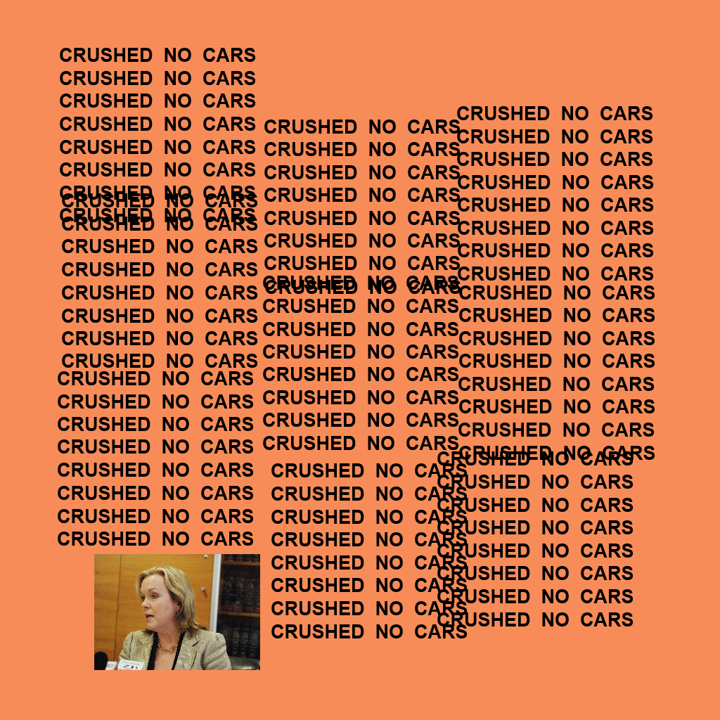 The life of Pablo – Judith Collins – crushed no cars