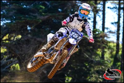 Otago's Courtney
Duncan (Yamaha YZ250F), determined to end her European
campaign on a high. Photo by Andy McGechan,
BikesportNZ.com