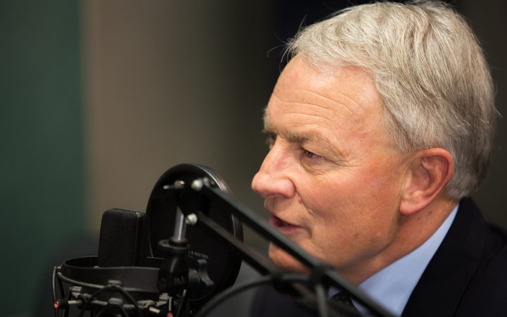 Auckland Mayor Phil
Goff last week banned a Canadian right-wing pair from
speaking at a council venue for an event on 3 August. Photo:
RNZ / Claire Eastham-Farrelly 