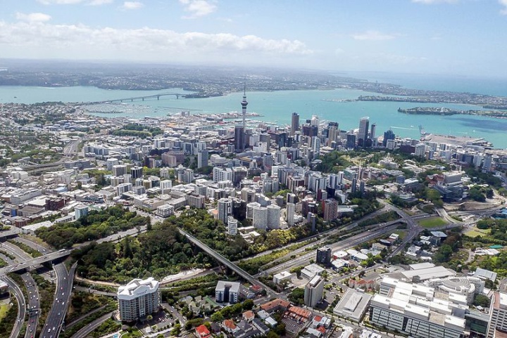 Aerial view of
Auckland. Image: craigsyd