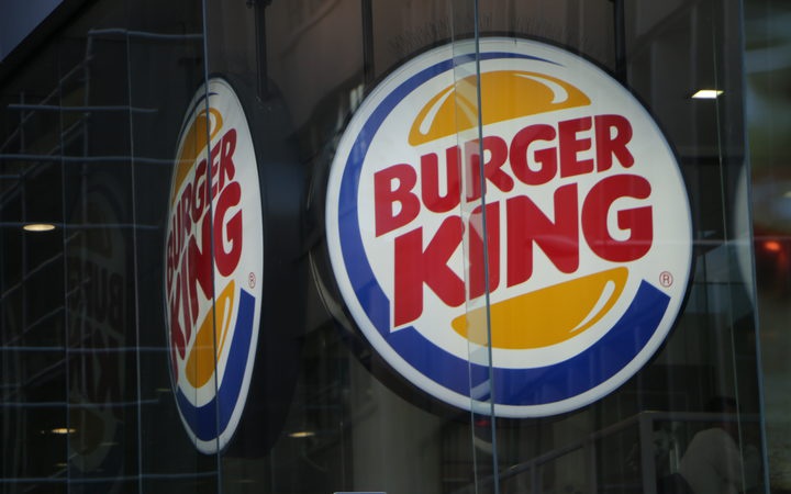 Burger King
signage. Photo: RNZ / Calvin Samuel 