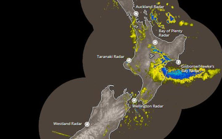 rain radar map