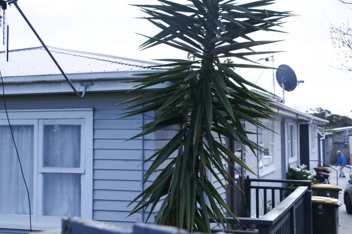 A South Auckland
house which has been allocated under the Housing First
programme which places chronically homeless people into
permanent housing. Photo: RNZ / Eva Corlett 