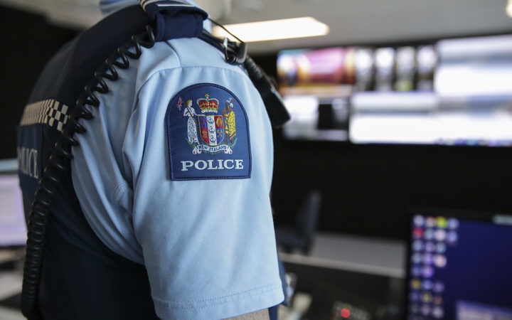 Police. Photo: RNZ
/ Richard Tindiller 