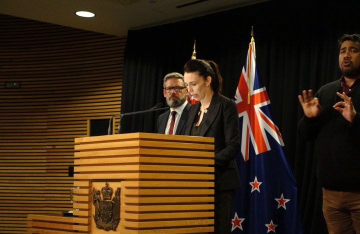 Prime Minister
Jacinda Ardern, Iain Lees Galloway