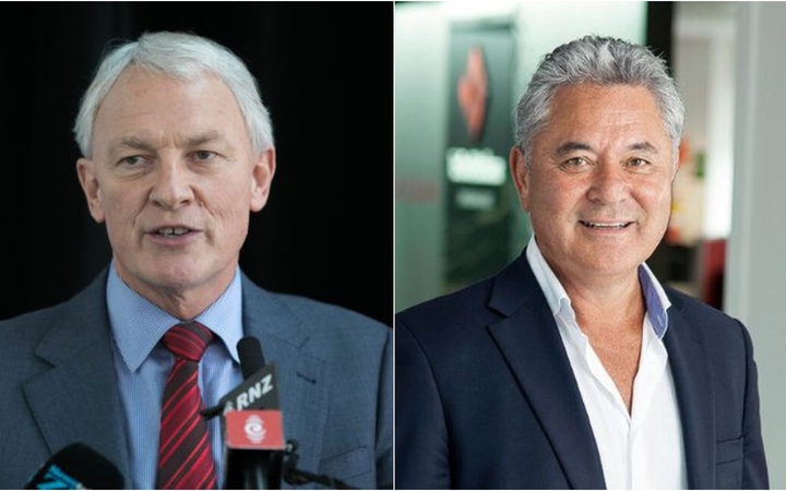 Images of Phil Goff
and John Tamihere