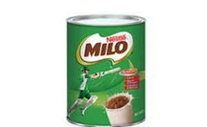 A big container of
Milo