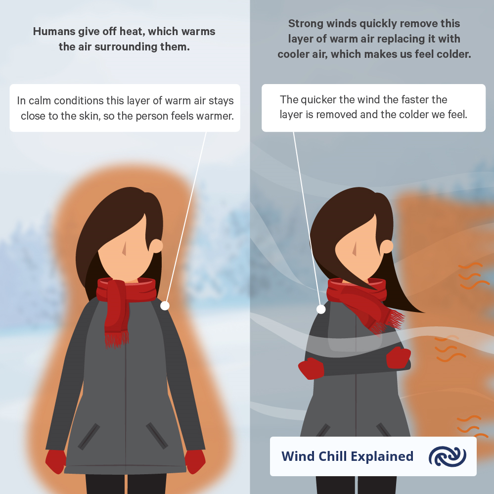 wind chill
explained