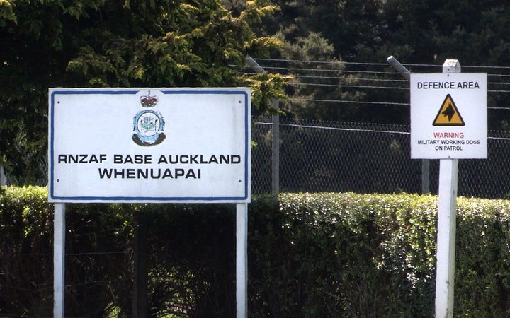 sign for RNZAF Base
Auckland Whenuapai
